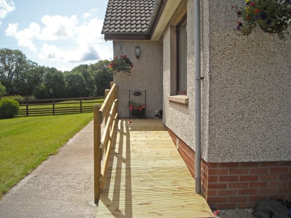 Cost of Hardwood Ramp Installation in Pasadena